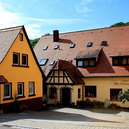 Gasthof Alte Schreinerei Rothenburg ob der Tauber Buitenkant foto