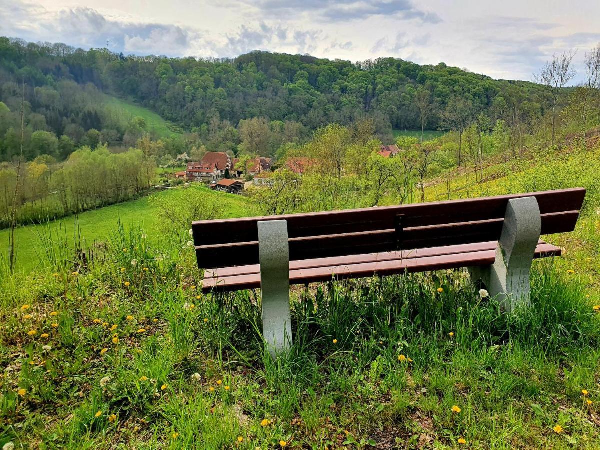 Gasthof Alte Schreinerei Rothenburg ob der Tauber Buitenkant foto